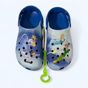 NWT CROCS Disney Parks PETER PAN Crocs Clogs Adults m8 w10